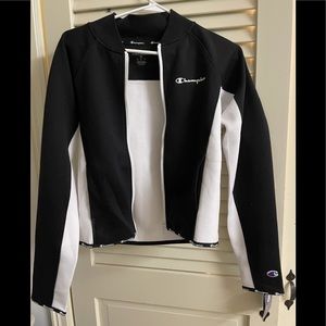 Champion zip up athletic sweatshirt size xs